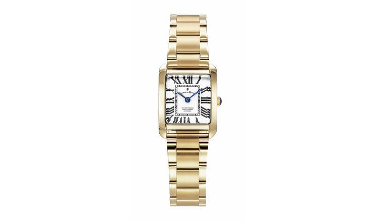 Jacques Du Manoir Emily Womens Gold Plated Watch