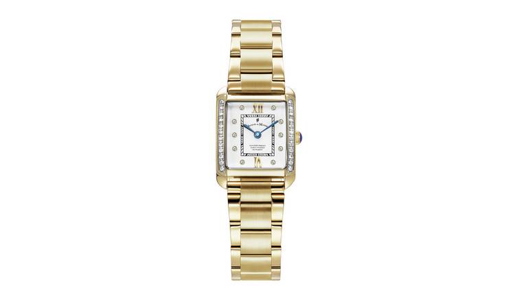 Jacques Du Manoir Emily Womens Gold Plated Watch