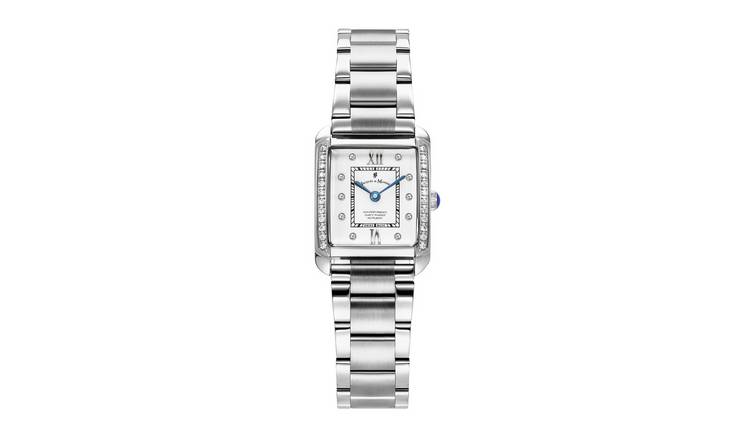 Jacques Du Manoir Emily Womens Silver Plated Watch