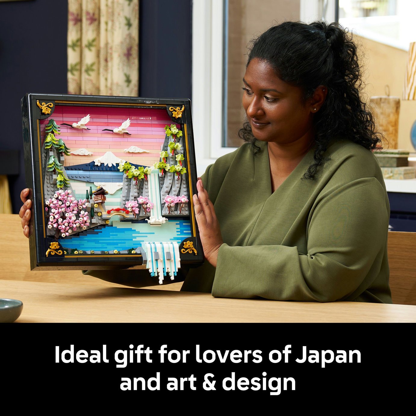 Buy LEGO ART Japanese Cherry Blossom Landscape Wall Art 31218