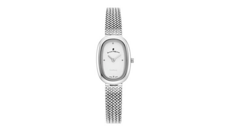 Jacques Du Manoir Noblesse Womens Steel Mesh Bracelet Watch
