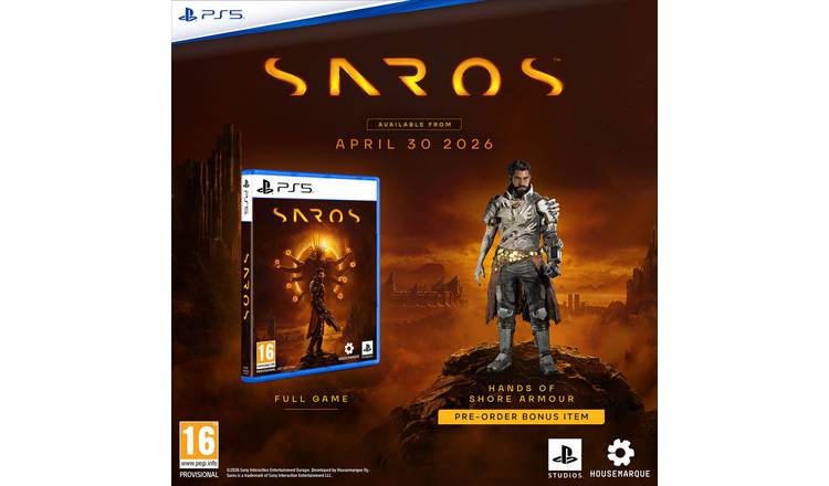 SAROS PS5 Game Pre-Order