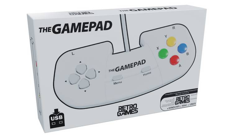 The Gamepad White Edition Retro Gaming