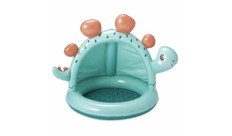 Chad Valley 9ft Dino Shade Paddling Pool - 28L