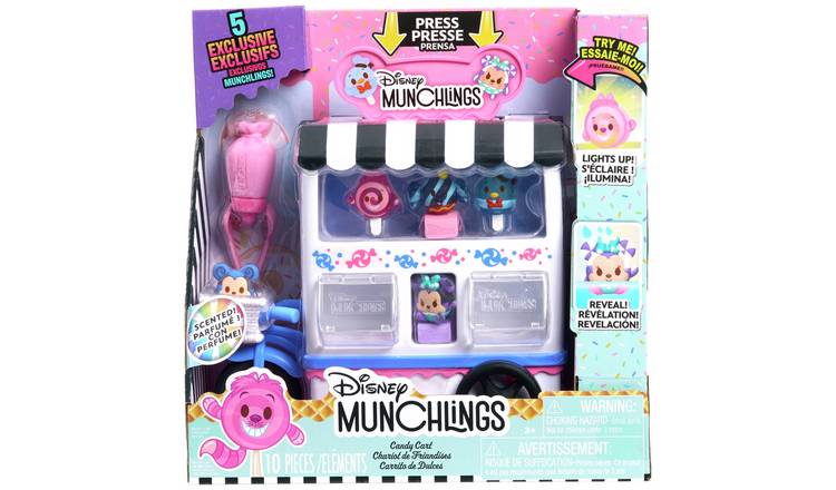 Disney Munchlings Candy Cart Playset