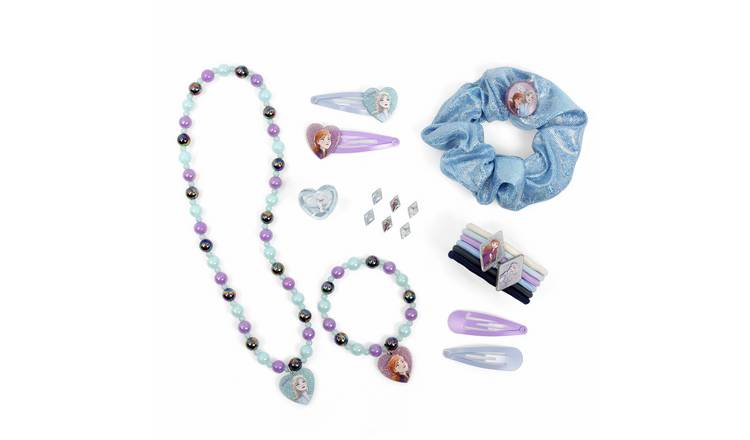 Disney Frozen Kids Hair Accessories and Jewellery Set