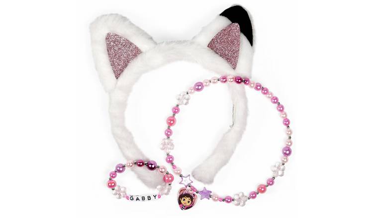 Gabby's Dollhouse Kids Headband, Necklace and Bracelet Set