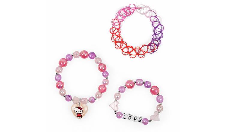 Hello Kitty Kids Stretchy Beaded Bracelet Set
