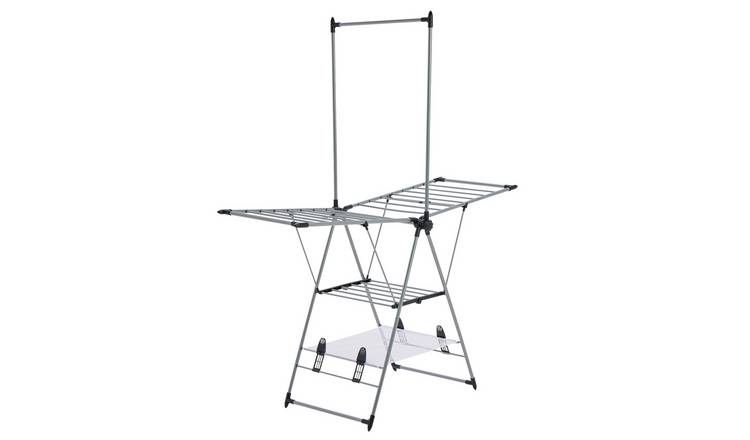 Argos Home 14m Wing Airer with Hanging Bar