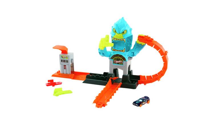 Hot Wheels City Gorilla Slam Attack Playset & Toy Car