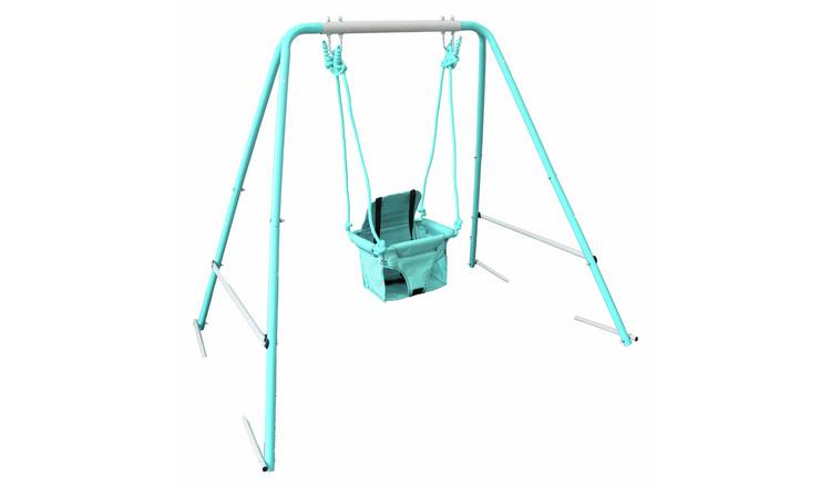 Chad Valley Nursery Kids Garden Swing - Green
