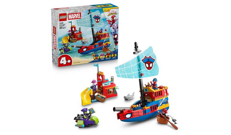 LEGO Marvel Team Spidey Pirate Ship Toy 11208 PREORDER