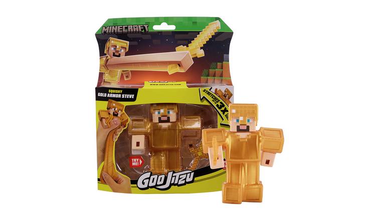 Heroes of Goo Jit Zu Gold Armor Steve Action Figure