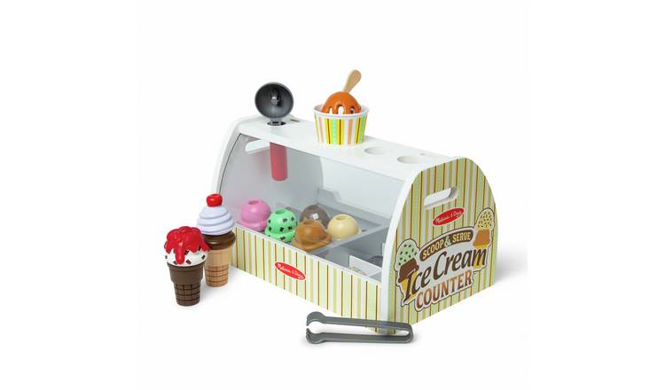 Melissa & Doug Ice Cream Counter Play Set