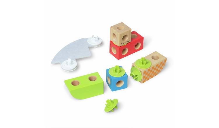 Melissa & Doug Blockables Town Play Set