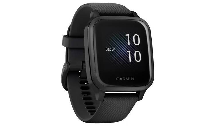 Garmin Venu Sq Music Edition Smart Watch Black/Slate Bezel