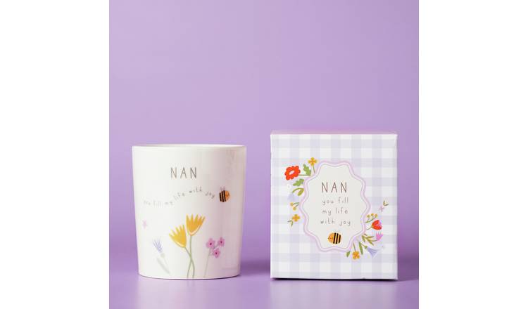 Widdop Love Life Ceramic Message Candle 190G - Nan