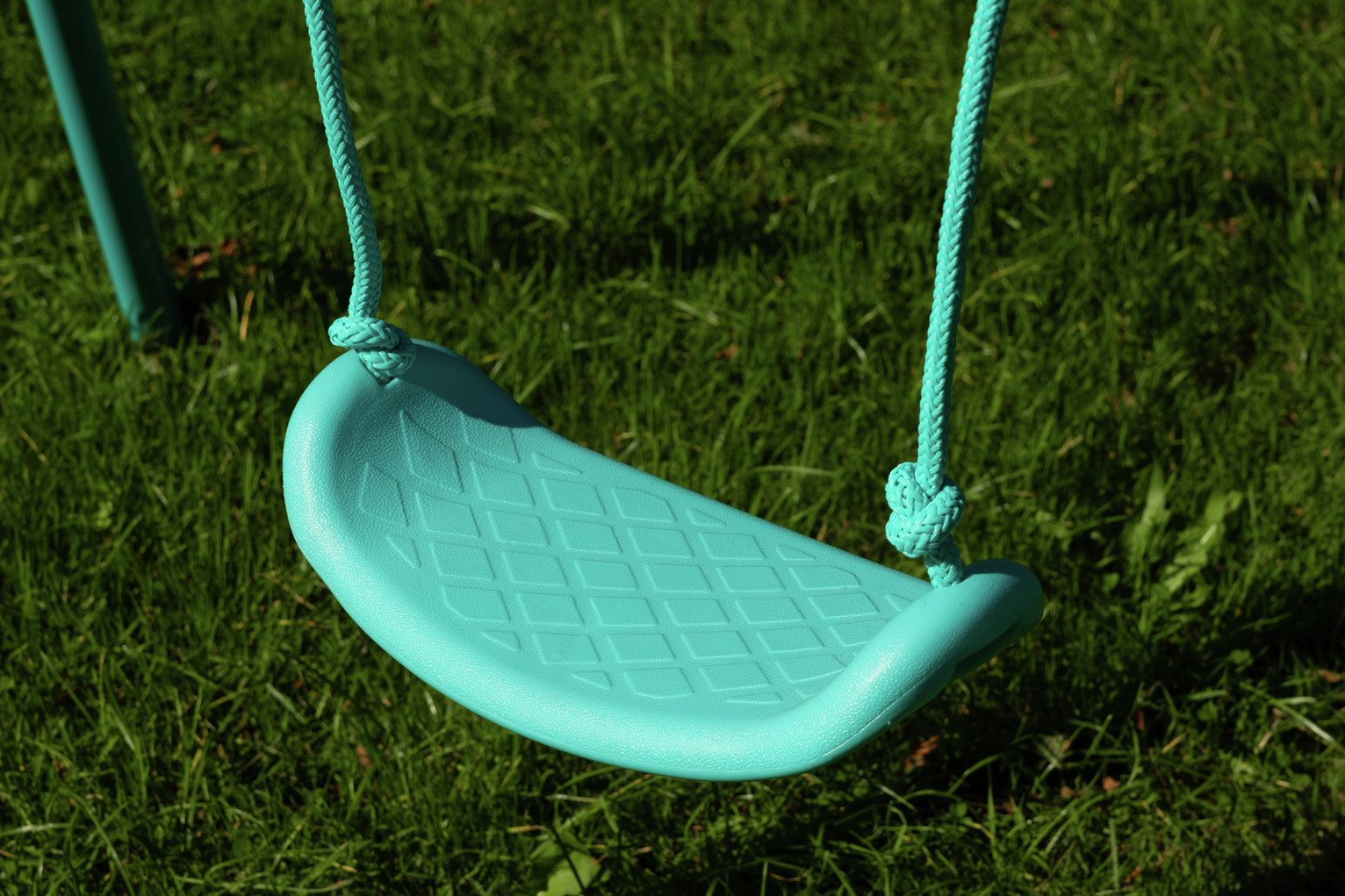Buy Chad Valley Kids Garden Single Metal Swing - Green | Swings