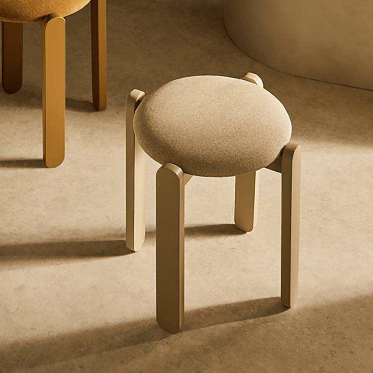 Habitat Sami Stacking Stool - Cream 0