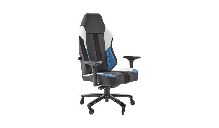 X Rocker Echo Faux Leather Gaming Chair - Blue