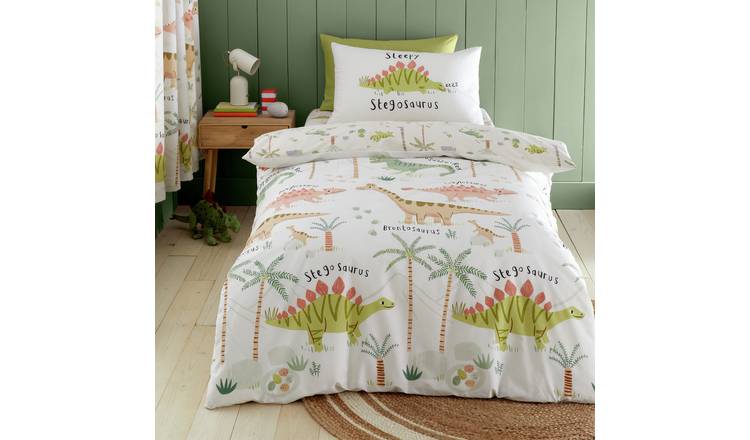 Catherine Lansfield Sleepy Dino Kids Bedding Set - Single