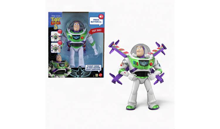Disney & Pixar Toy Story 12in Scale Flight Mode Hi-Tech Edition Buzz Lightyear 