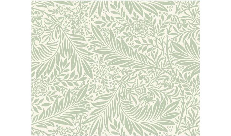 Origin Murals Trailing Ferns Sage Green Wall Mural