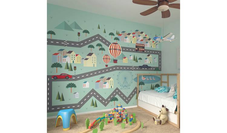 Origin Murals Mini Adventure Multicolour Wall Mural