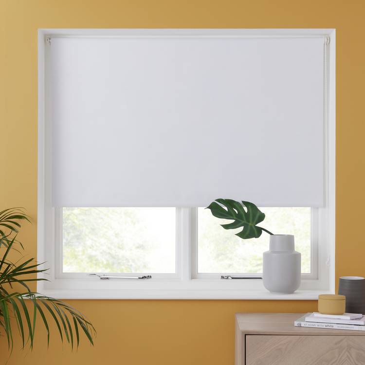Argos Home Blackout White Roller Blind - 60cm 0