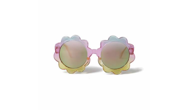 Flitzy Petal Shaped Frame Flower Sunglasses