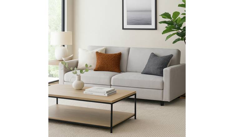 Aspire Vault 2 Seater Storage Sofa Bed - Grey