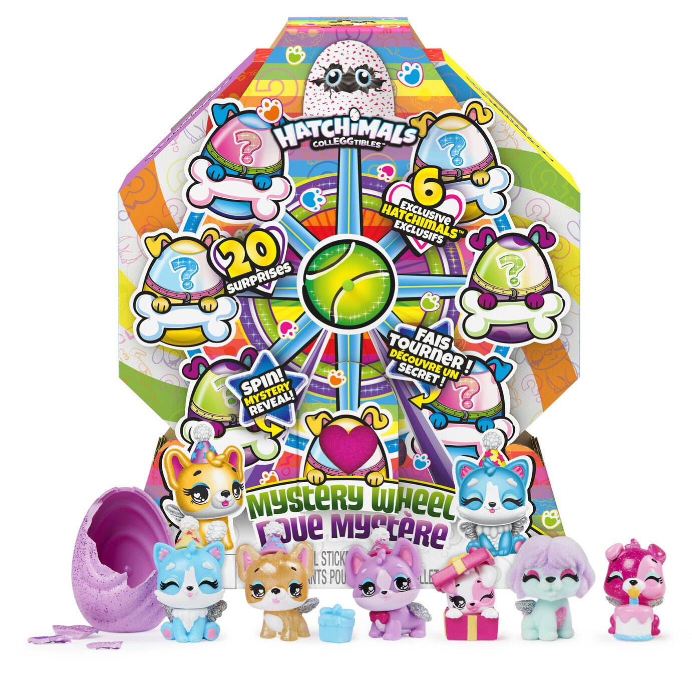 Hatchimals CollEGGtibles Puppy Party Mystery Wheel Review