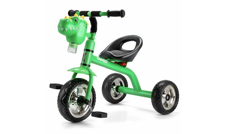 Xootz Dinosaur Bubble Go Trike - Green