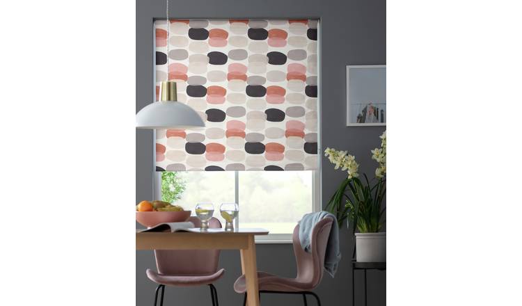 Buy Argos Home Abstraction Blackout Roller Blind 4ft Blinds Argos