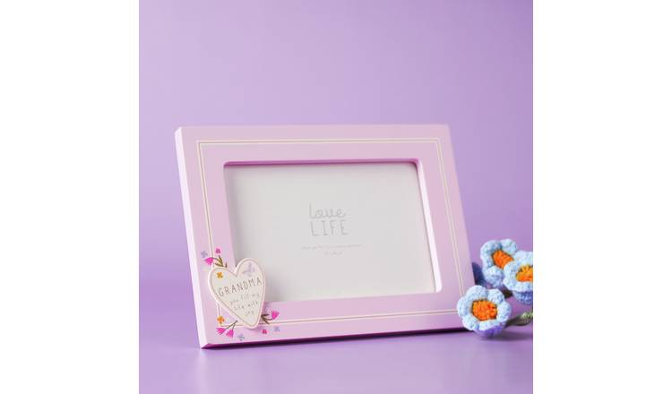 Widdop Love Life Heart MDF Frame 6x4" - Grandma