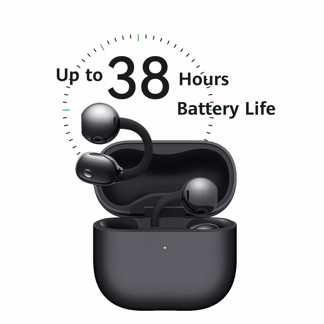 Buy HUAWEI FreeClip 2 Open-Ear Wireless Earbuds - Black | Wireless