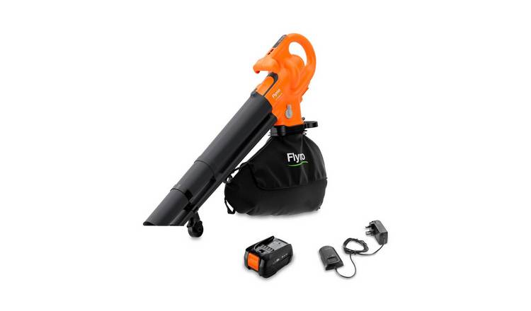 Flymo EasiBlowVac Cordless Garden Blower and Vacuum - 18V