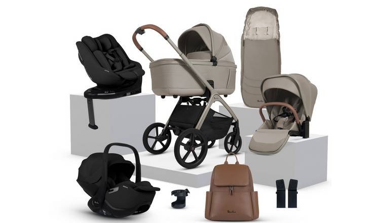 Silver Cross Cove Ultimate Travel System Bundle - Champagne