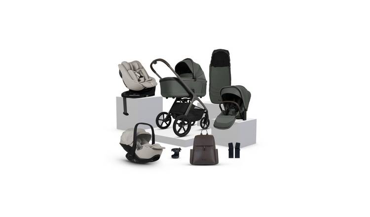 Silver Cross Cove Ultimate Travel System Bundle - Pewter