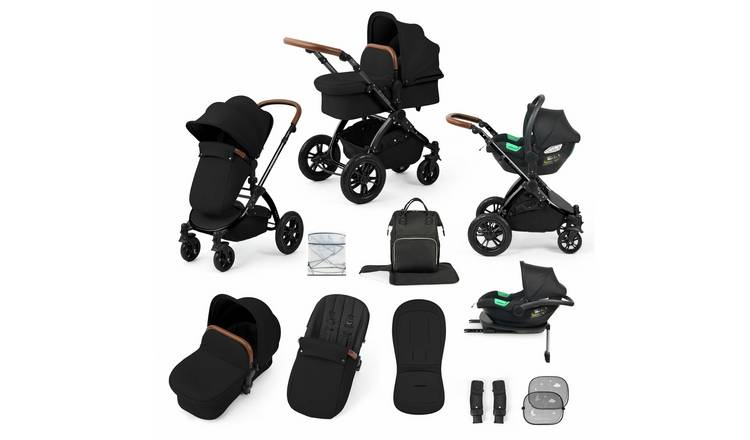 Ickle Bubba Stomp Luxe and Cirrus Seat Travel System - Black