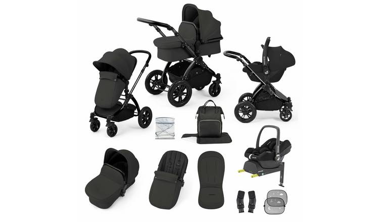 Ickle Bubba Stomp Luxe 12 Piece Travel System - Grey