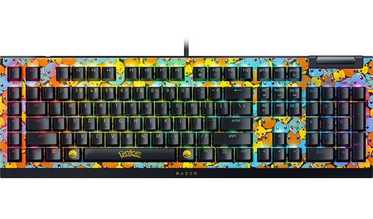 Razer BlackWidow V4 X Gaming Keyboard - Pokémon Edition