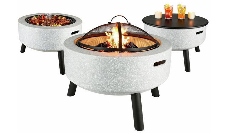 Streetwize Garden MGO Steel Firepit and Table