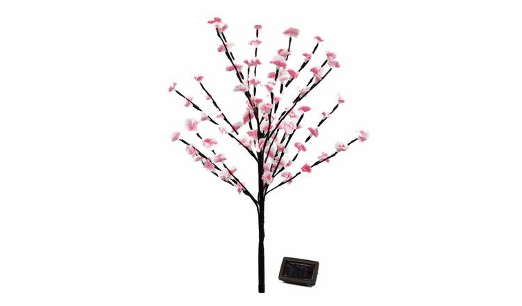Streetwize Garden Pink Cherry Blossom Tree Solar Light