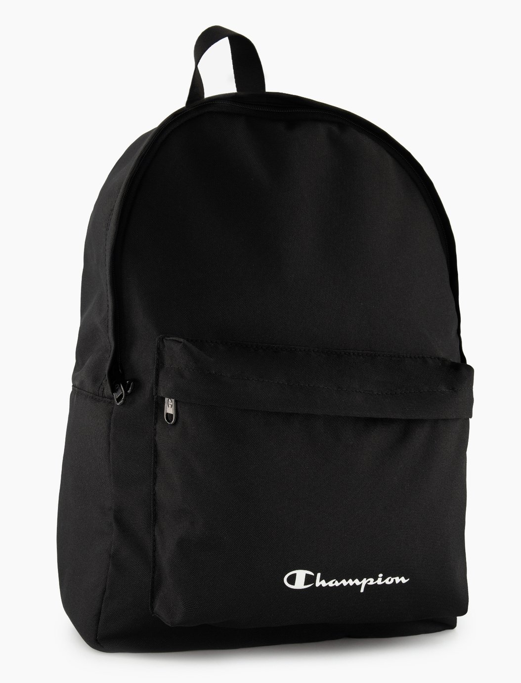 black and white champion backpack