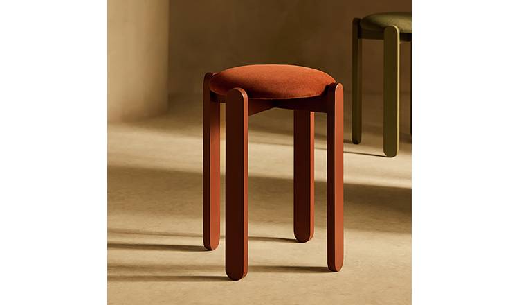 Habitat Sami Stacking Stool - Red