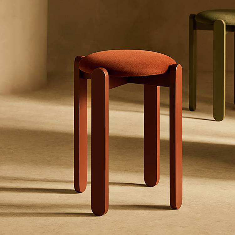 Habitat Sami Stacking Stool - Red 0