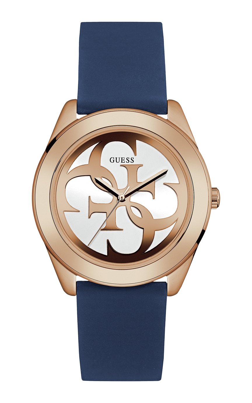 Guess Ladies Blue Silicone Strap Watch Review