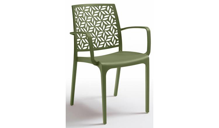 Bica Ninfa Contract Stacking Chair - Green