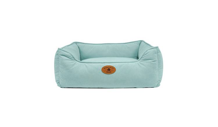 Banbury & Co Seafoam Corduroy Box Bed - Small